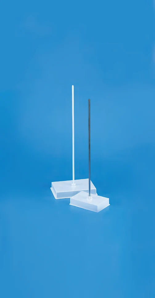 Retort Stand, PP base with SS Rod — catalogue illustration