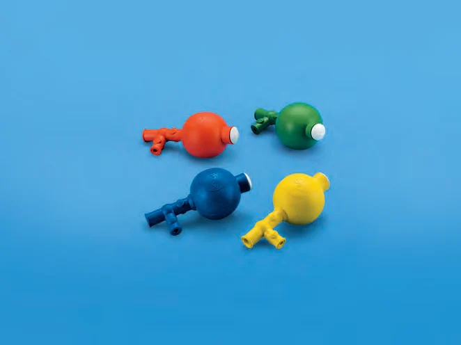 Pipette Bulb, Natural Rubber — catalogue illustration