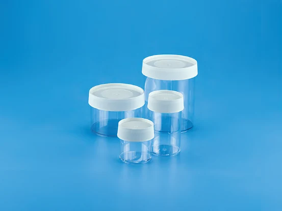 Specimen Container, PC with PP Closure — catalogue illustration