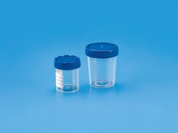Sample Container, PP with HDPE Closure — catalogue illustration