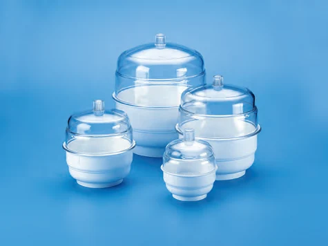 Desiccator Vacuum, PP/PC — catalogue illustration