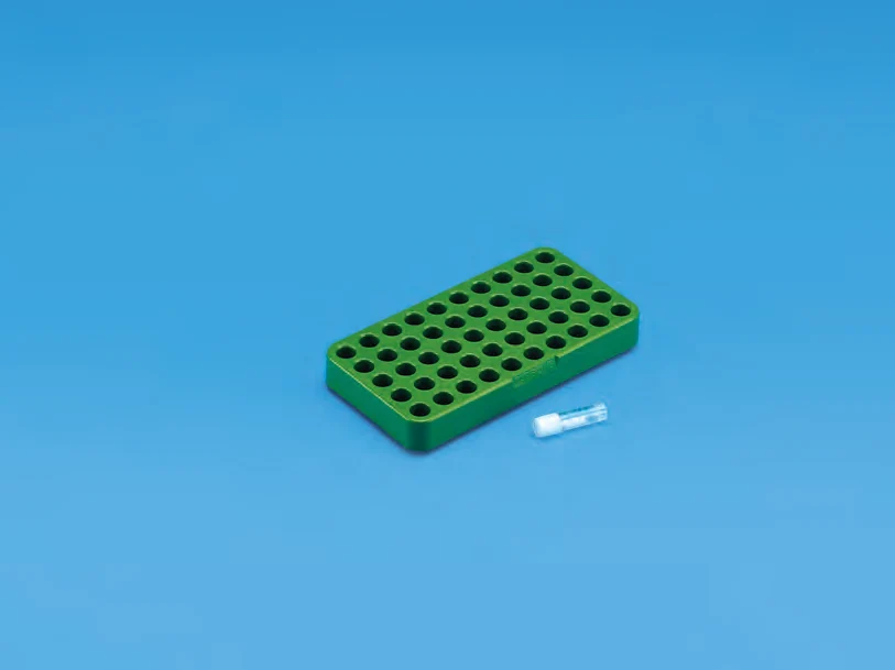 Cryo Vial Workstation Rack - 50 Places, PC — catalogue illustration