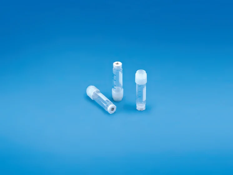 CRYOCHILL™ Vial 2D Coded, PP / HDPE — catalogue illustration