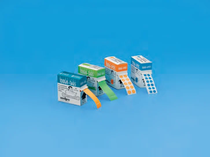 Tough Tags — catalogue illustration