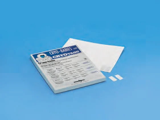 Laser Cryo Babies / Cryo Tags — catalogue illustration