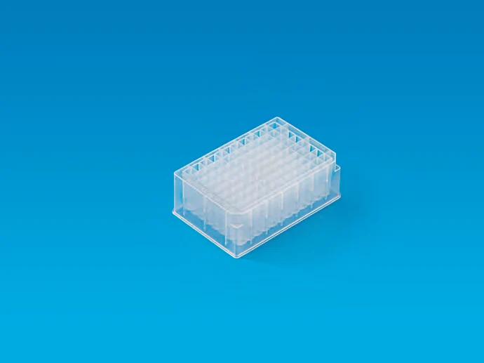 96 Well Square Deep Well Plate — catalogue illustration
