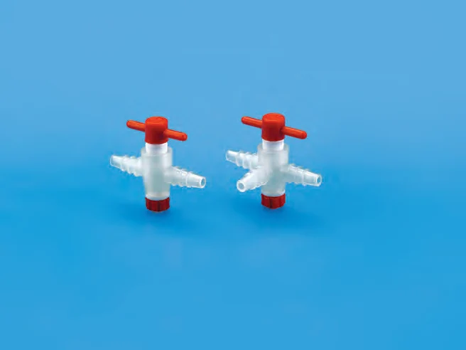 Stopcock, PP/PTFE — catalogue illustration