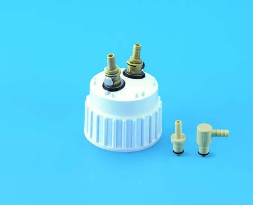 Quick Fit Filling/Venting 83B Closure, white PP with TPE gasket — catalogue illustration